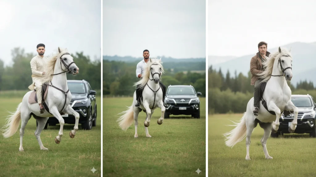 AI White Horse & AI Girlfriend Trending Prompts for Gemini