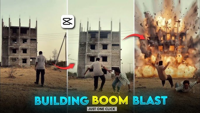 How to Create a Building Explosion VFX Blast Effect Using AI How to Create a Building Explosion VFX Blast Effect Using AI