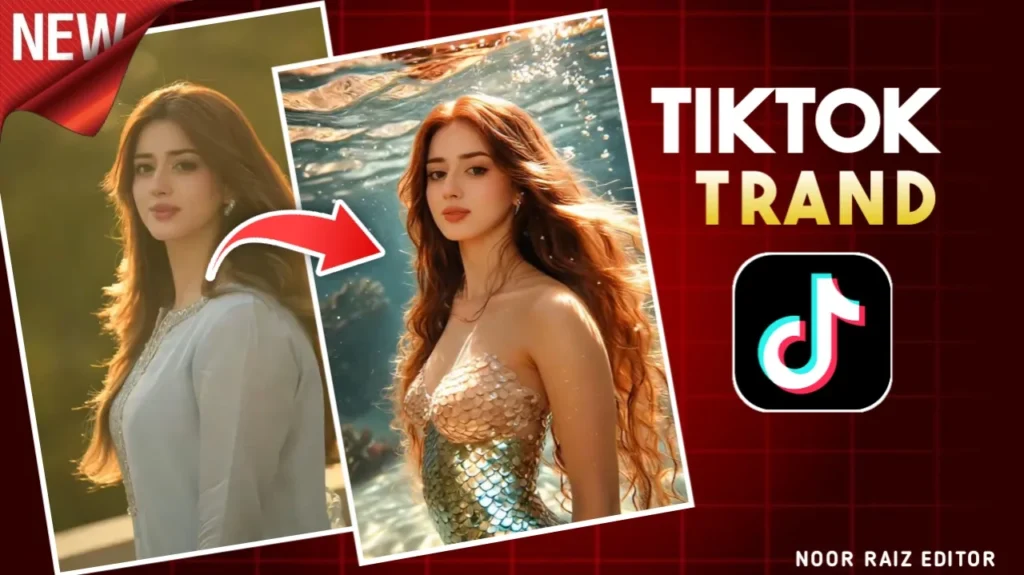 TikTok New Trend AI Mermaid Filter